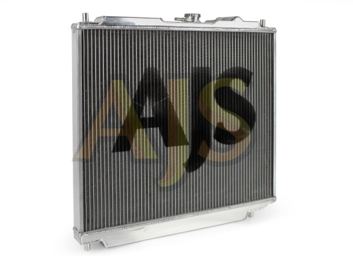 Радиатор алюминиевый MMC Pajero V46 4m40 40мм AT AJS фото 9