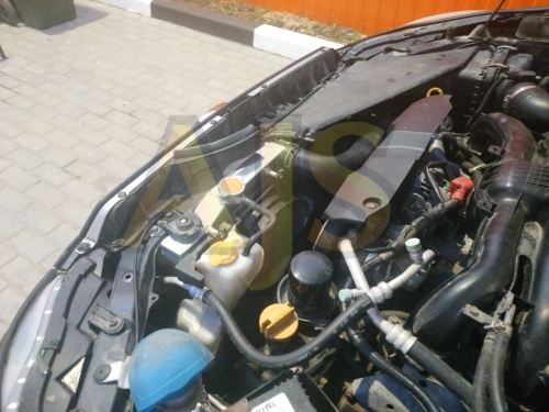 Радиатор алюминиевый Subaru Impreza XV GP6, GP7, GJ7 26мм AT AJS фото 12